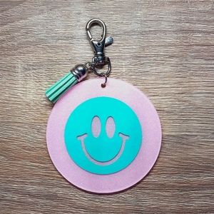 Smiley Face Keychain!!